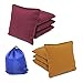 Free Donkey Sports 8 All-Weather Cornhole Bags - Choose from 25 Colors- Plastic Pellets Filled