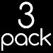 SlingGrip (LoveHandle) Cell Phone Grip - Hold Device with one Finger - Universal Phone Strap (Black 3-Pack)