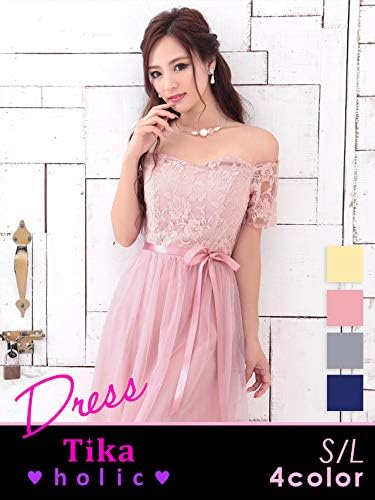 Amazon ミディ丈ドレス アイボリー ダスティピンク グレー ネイビー Sサイズ Lサイズ ネイビー Sサイズ Th Mds3 ワンピース チュニック 通販