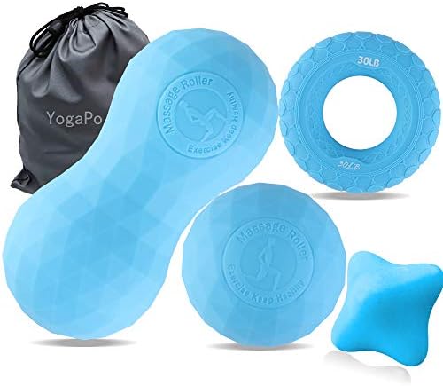 マッサージボール トリガーポイント 筋膜 ボール ストレッチボール 筋膜リリース 疲れ解消ボールトレーニング 首 肩 背中 腰 ふくらはぎ 足裏 ツボ押しグッズリリース ヨガボール 自宅用 ルーム用 オフィス用 収納袋付き Flex Design Net