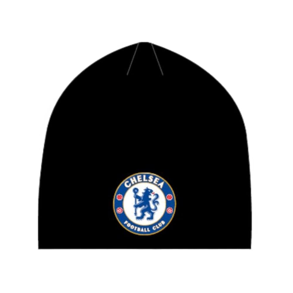 Chelsea Chelsea FC Knitted Hat (Black) One Size