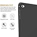 DTTO for iPad Mini 5th Generation Case and iPad Mini 4 Case, Ultra Slim Lightweight Trifold Smart Shell with Soft TPU Back Cover, Auto Sleep/Wake, Black