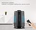 PELONIS Ceramic Space Heater, 1500W Electric Portable Tower Heater with 8-Hour Programmable Timer, Remote Control, Oscillating Safe Heater for Indoor Use