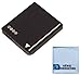 DMW-BCF10 Li-Ion Rechargeable Camera Battery for Panasonic Lumix DMC-TS1, DMC-TS2, DMC-TS3, DMC-F2, DMC-F3, DMC-FH1, DMC-FH20, DMC-FH3, DMC-FX48, DMC-FX75, DMC-FS6, DMC-FS7, DMC-FS8, DMC-FS15, DMC-FS25, DMC-FS42, DMC-FP8 Digital Camera Models &More + Microfiber Cloth | CGA-S/106B