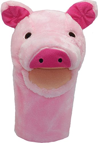 Get Ready Kids Bigmouth Animal Puppets, Set of 10