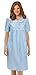 Collections Etc Women's Floral Gingham Print Pocket Lounge Robe