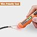 Non-Contact Voltage Tester, BEBONCOOL Electrical Voltage Detector Pen 12-1000V AC Inductive Electric Tester Pen Digital Multi-meter Volt Meter with Alarm Mode Live/Null Wire Judgment