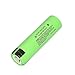 4 Pcs Flat Top Batteries 18650 3.7V 3400mAH High-Capacity Lithium Rechargeable Battery for LED Lights/Toys/MP3/TV Remote Controls/Alarm Clocks/Flashlight Torch/not aa Battery, not Button Top