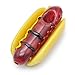 4 Inch Handmade Newest Hot Dog Style Red Tube Pipe