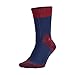 Nike SB Mens Elite Skate 2.0 Crew Socks Large (8-12) Deep Royal Blue Gym Red