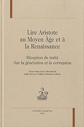 Lire Aristote au Moyen âge et à la Renaissance