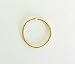 14k Gold Filled Nose Hoop Ring Tragus Cartilage Earring 24 gauge 6mm 7mm 8mm 9mm 10mm