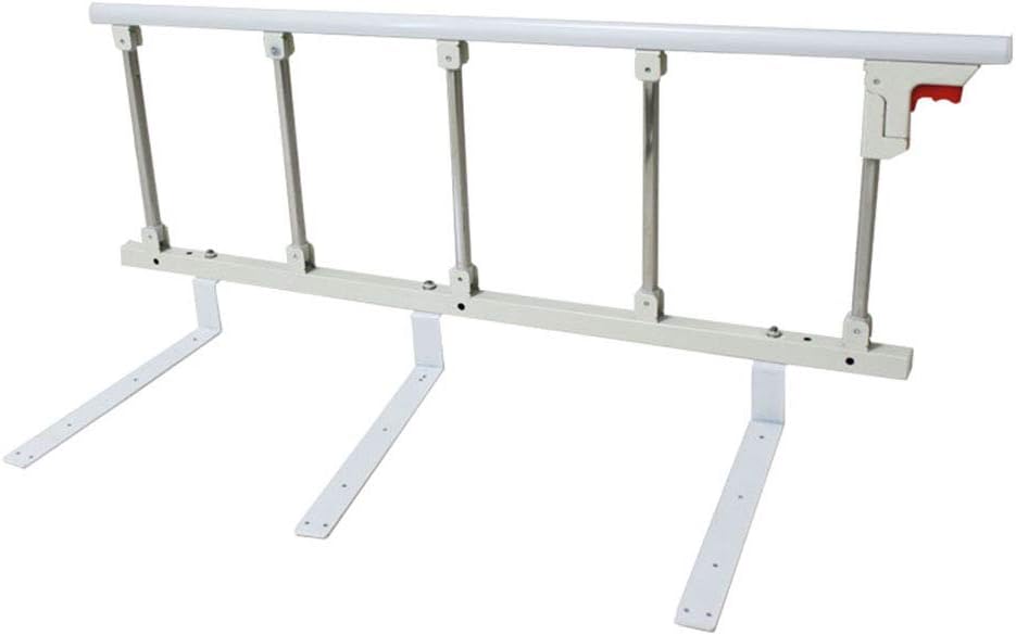 Bed Rail Assist Handle Folding Bed Rails for Elderly, Adults, Safety Bedside Grab Bar Home Elderly Bedside Safety Rail, 120cm Long