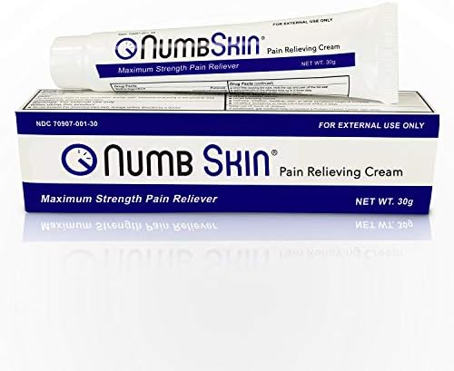 Fast Acting Deep Pain Relief Cream for Tattoo, Piercing, Microneedling, Microblading, Waxing, Dermarolling, Laser Hair Removal, Skin Tag Removal | 30 Grams