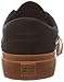 DC Men's Trase TX Skate Shoe, Black/Gum, 8 M US