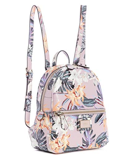 guess floral backpack