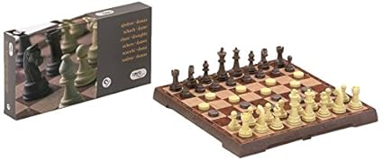 Cayro Ajedrez Damas juego magnético grande