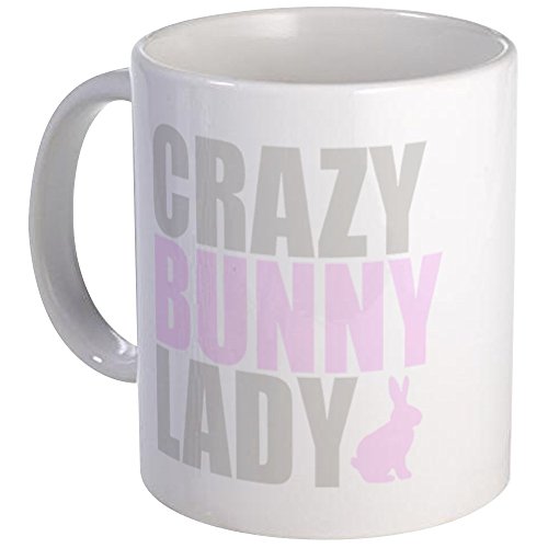 CafePressCRAZY BUNNY LADY Mug 11 oz (325 ml) Ceramic Coffee Mug