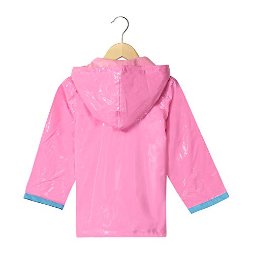 Sanrio Hello Kitty Girl's Pink Rain Coat -Size 7