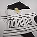 Girls' Summer Fashion Clothing Set Short-Sleeve Top and Black Pants, Multicolored, 6-7 Years/Tag 130
