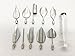 Joinor Set of 11 3D Gelatin Jelly Art Tools Stainless Steel Pastry Nozzles For Jelly Cake Pudding Decor