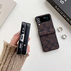 Luxury Case for Galaxy Z Flip 3 Case with Hinge