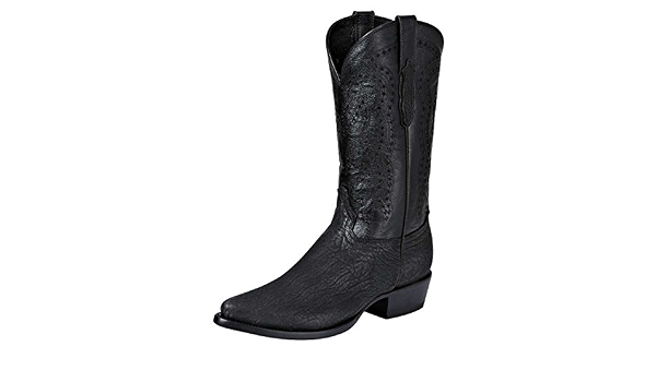 Amazon.com: El General Bota Vaquera Piel Cuello de Toro ID 40813 CS2G  Negro, Negro, 11 : Ropa, Zapatos y Joyería