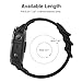 MoKo Band Compatible with Garmin Fenix 3, Fine Woven Nylon Adjustable Replacement Strap Fit Fenix 3/Fenix 3 HR/Fenix 5X/5X Plus/D2 Delta PX/Descent mk1/ Quatix 3, Double Buckle Ring,