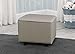 Delta Children Nursery Gliding Ottoman, Heather Grey