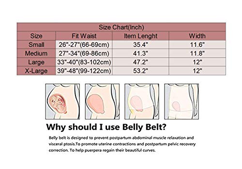 Postpartum Girdle C-Section Recovery Belt Back Support Belly Wrap Belly Band Shapewear