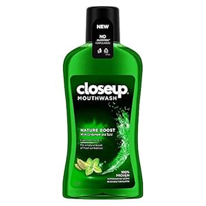 Closeup Nature Boost Anti Germ Mouthwash 500 ml