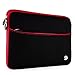 VanGoddy Neoprene Sleeve Cover for Samsung Galaxy View 18.4 inch Tablets (Red Trim)