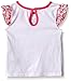 Hello Kitty Little Girls' Toddler 2 Piece Top and Skirt Set, Multi/Pink, 3T