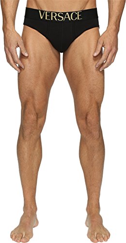 Versace Men's Apollo Brief Black/Gold Underwear