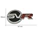 New 1pcs SVR Metal Sticker Vehicle-logo Badge Emblem Range Rover Land Rover Available