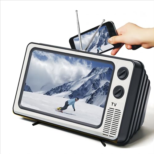 Retro TV Amplifier Phone Screen Magnifier - No