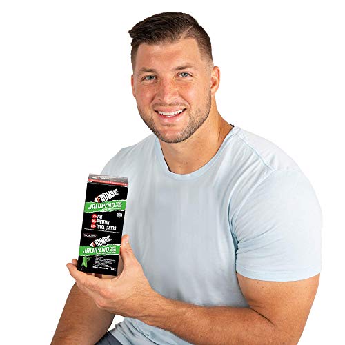 FBOMB Keto Meat Sticks - Sugar Free, Healthy Jerky Sticks | 100% Natural, Non-GMO Nitrite Nitrate Free Pork | High Protein, Low Carb, Gluten Free, Paleo, Whole 30, Keto Snack Sticks | Jalapeno 12 Pack