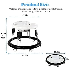 LANGYI Adjustable Baby Walkers for Baby with Easy
