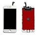 ZTR for iPhone 6 Plus 5.5 inch LCD Display Digitizer Glass Touch Screen Replacement Full Frame Assembly Set with Repair Tools Kit White