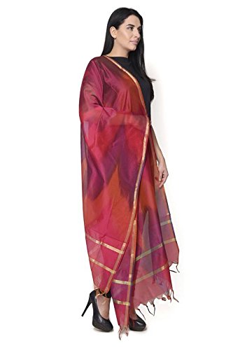 women's banarasi silk-cotton chanderi dupatta