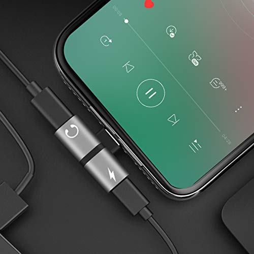 image for Hamdol Headphone Jack Adapter for iPhone 7/7Plus/8/8Plus/X/XS/XR/XS Ma