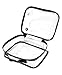 JAVOedge (2 PACK Large Bag Clear PVC Cosmetic Makeup Organizer, Travel Toiletry Bag