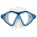 U.S. Divers Admiral Snorkeling Set - Premium Silicone Snorkel Mask, Trek Travel Fins, Dry Top Snorkel + Snorkeling Gear Bag