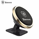 Baseus 360-Degree Universal Magnetic Car Mount Holder for Car Dashboard - Gold