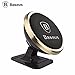 Baseus Magnetic Cell Phone Holder, 360 Degree Rotatable Car Mount Holder Phone Vehicle Mount for iPhone 7 Plus SE 6s Plus, Samsung Galaxy S7 S6 Edge+, LG etc smart Phone Universal (Gold)