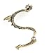 Classic Dragon Ear Wrap Cuff Earring Punk Rock Right Ear (antique brass)