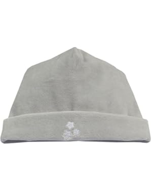 Baby Boys Starry Night Velour Hat - Silver