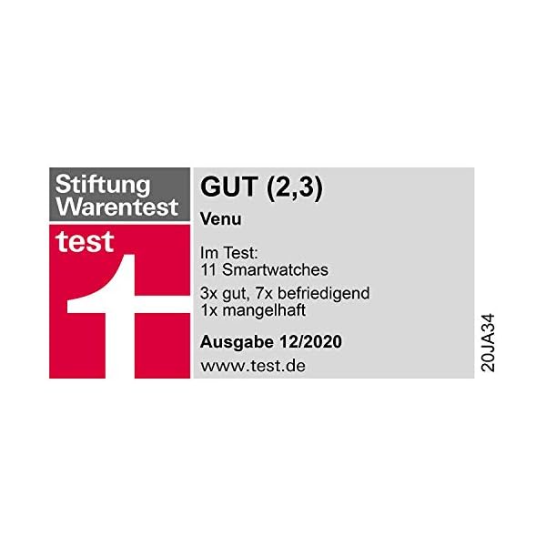 Garmin Venu, GPS Smartwatch with Bright Touchscreen Display, Features Music, Body Energy Monitoring, Animated Workouts…