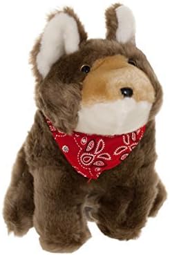 12" Coyote Plush Stuffed Animal Toy