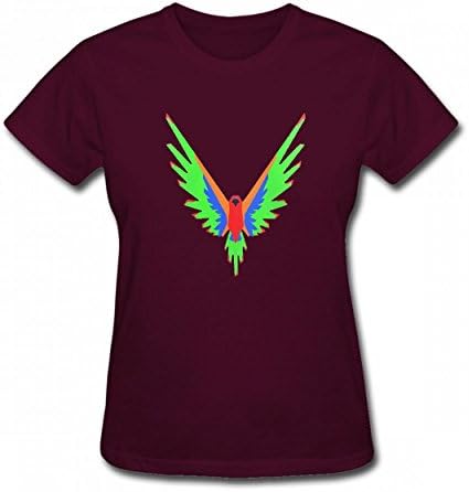 LCMFNF Paul You Logan Logo Tube Tshirt Printed Cotton T-Shirts Tops Logo Original Women's Tee Burgundy